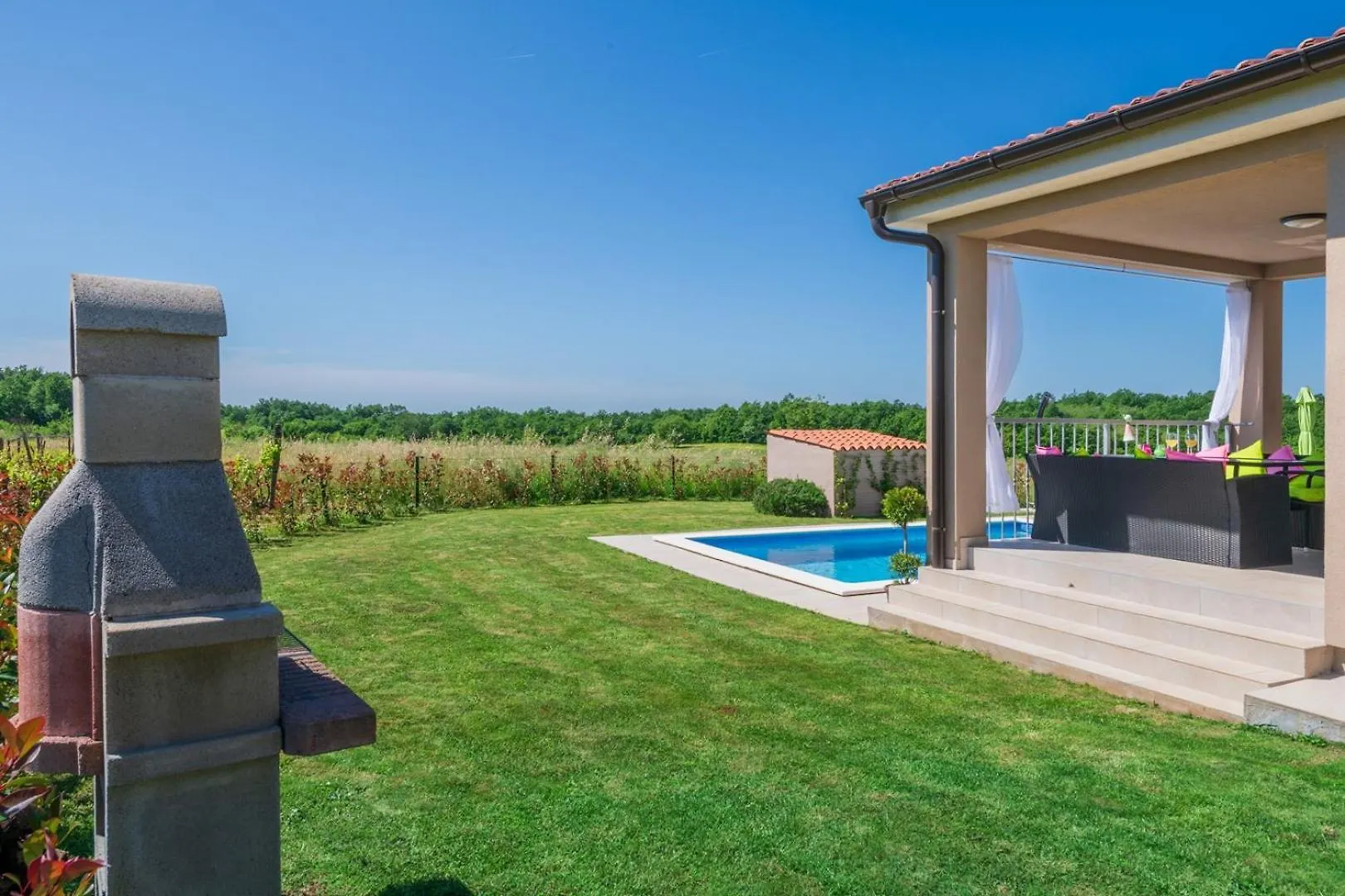 Casa de Férias Family Holiday House With Private Pool And Playground Barban Croácia